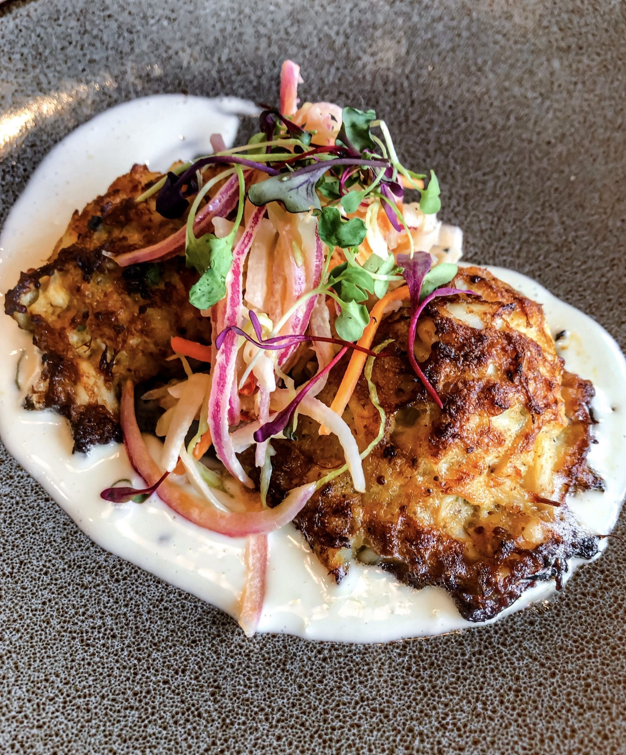 Crab Cakes Tazza Kitchen