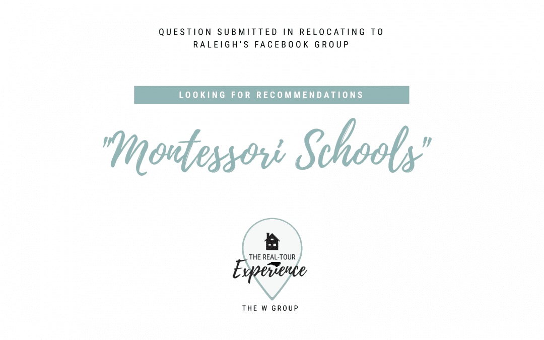Montessori schools in Raleigh worth checking out?