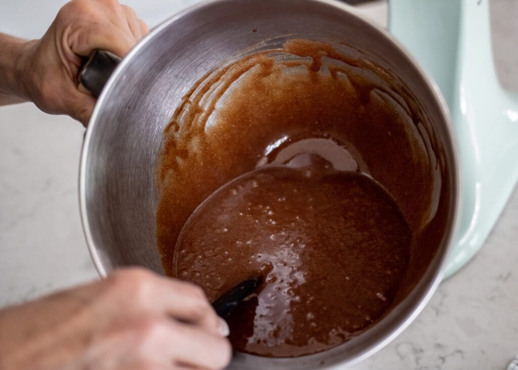 Chocolate chess pie