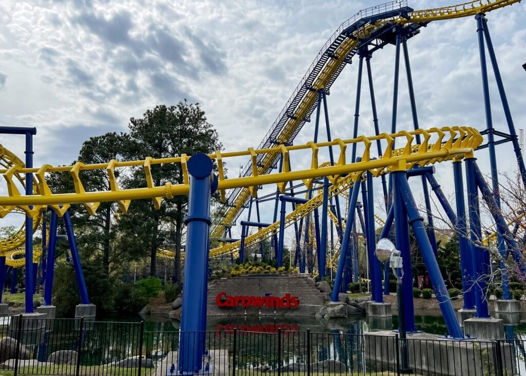 Rollercoasters at Carowinds