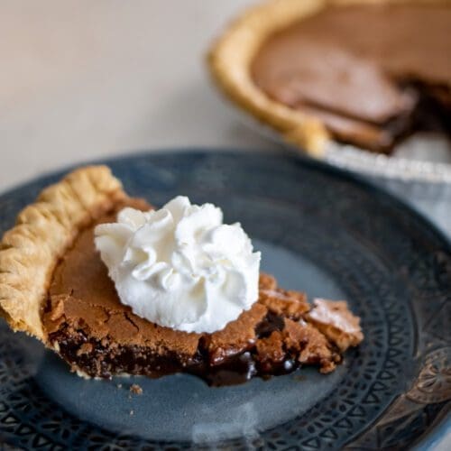 Angus Barn Chocolate Chess Pie