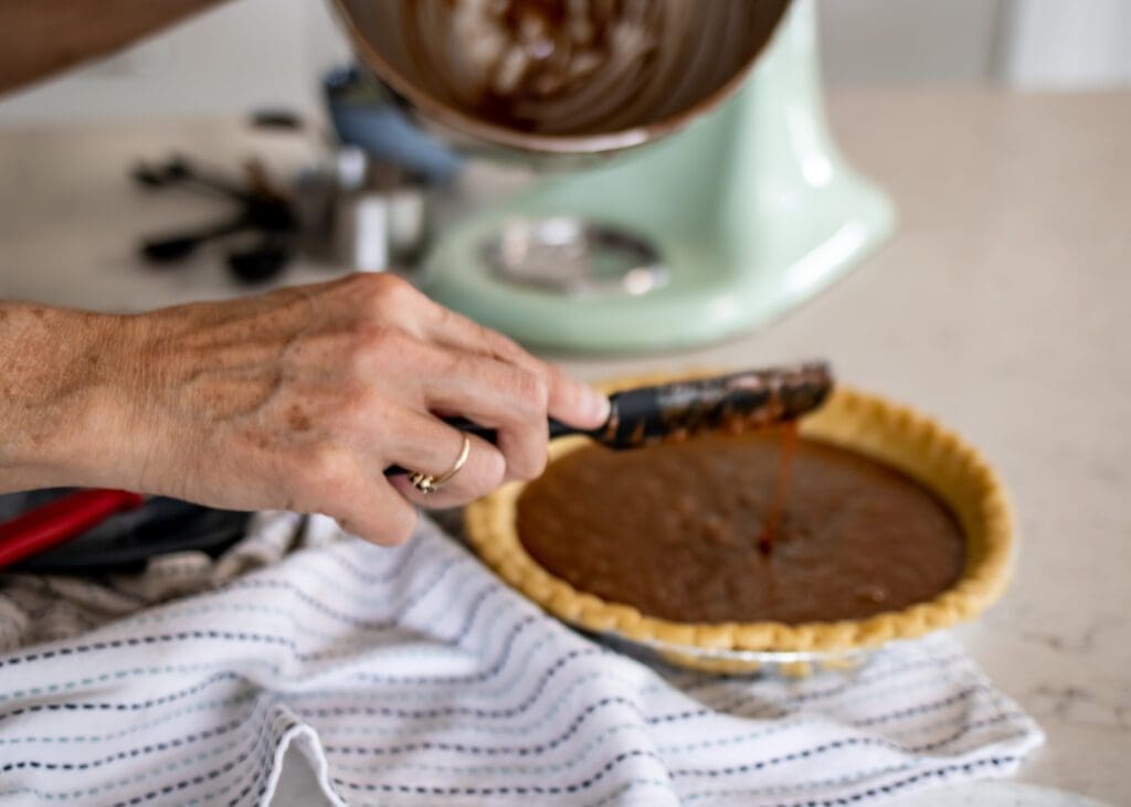 chocolate chess pie