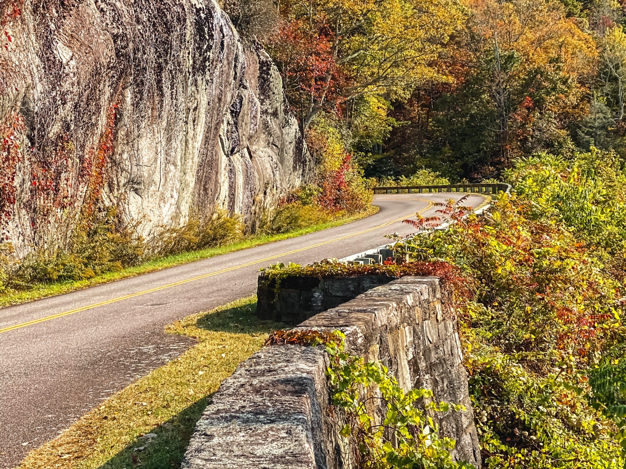 blue ridge parkway fall