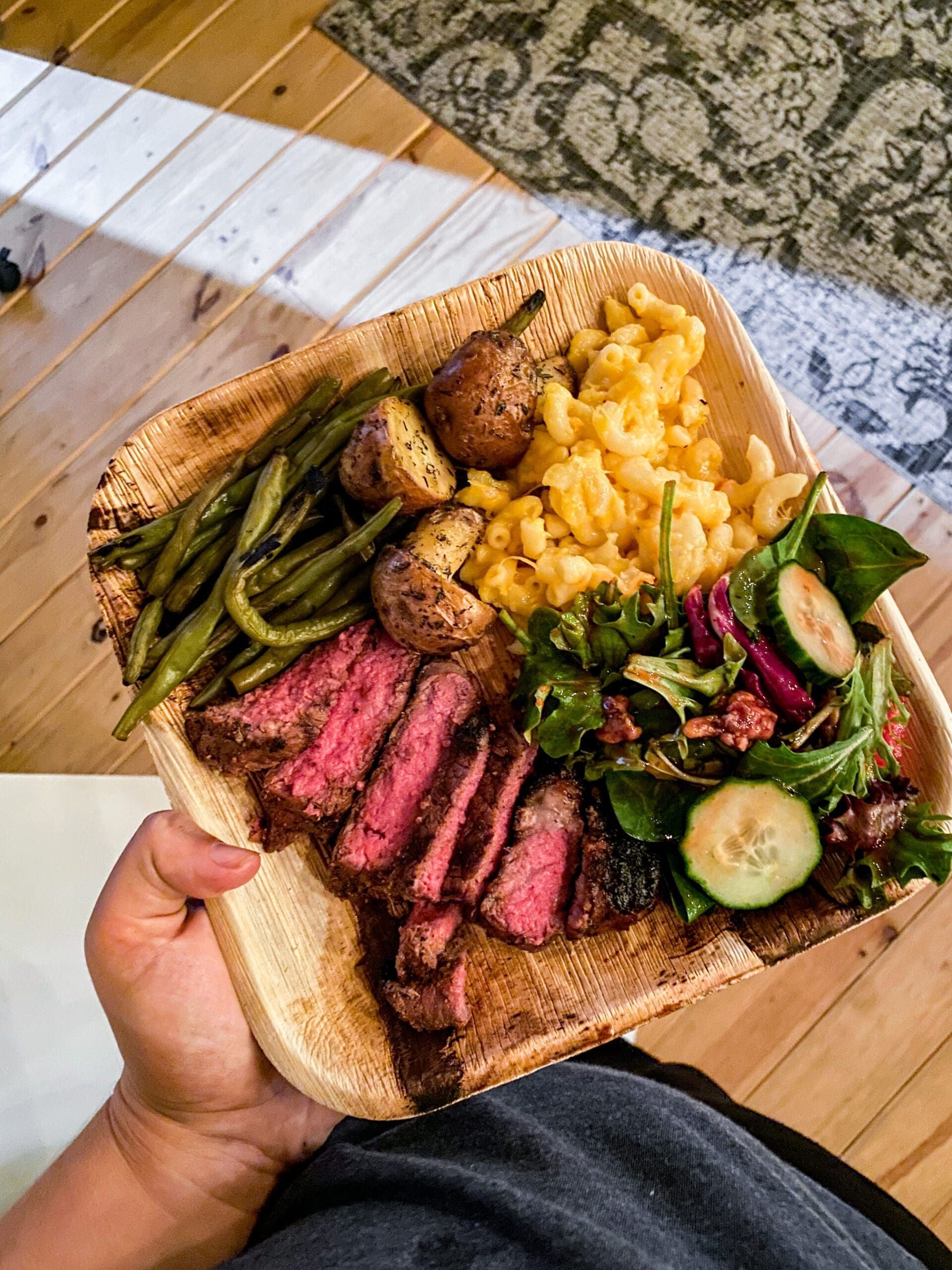 steak dinner