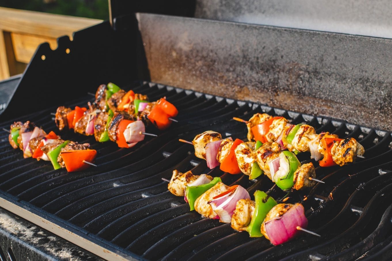 grilled kabobs