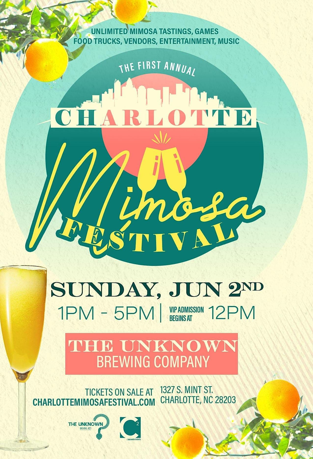 Charlotte Mimosa Festival 2023 NC Eat & Play