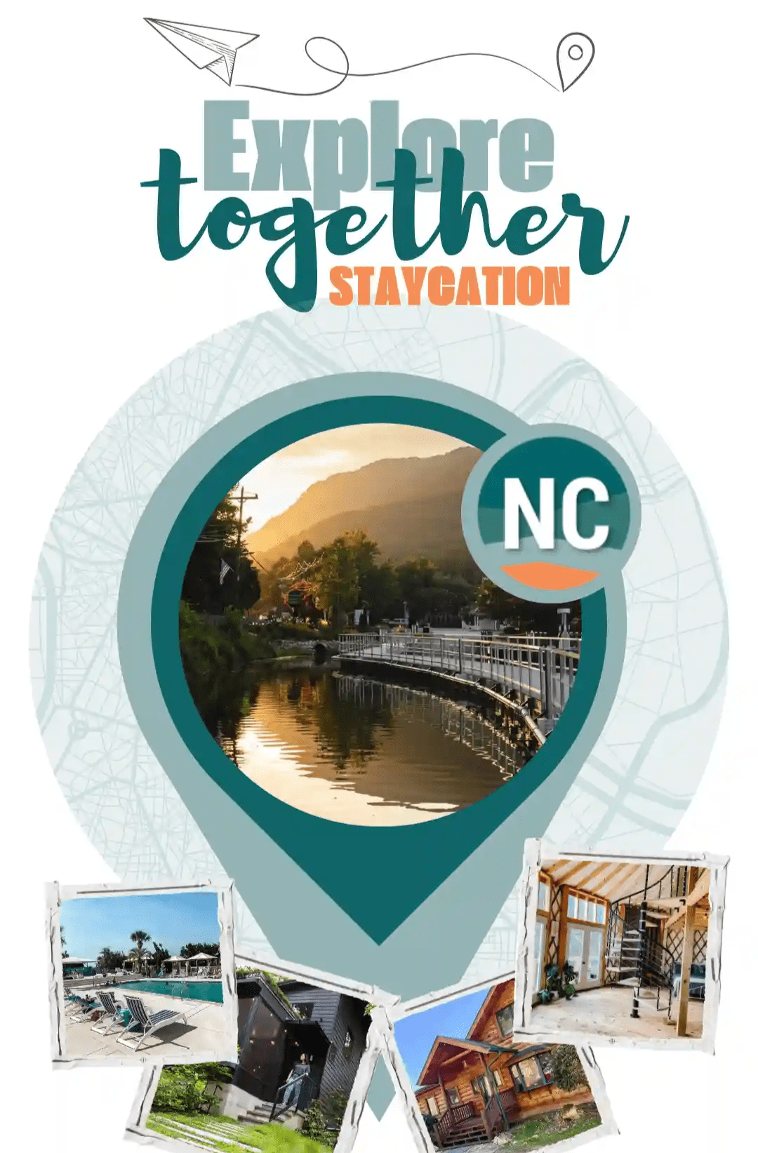 Explore together. NC Staycations