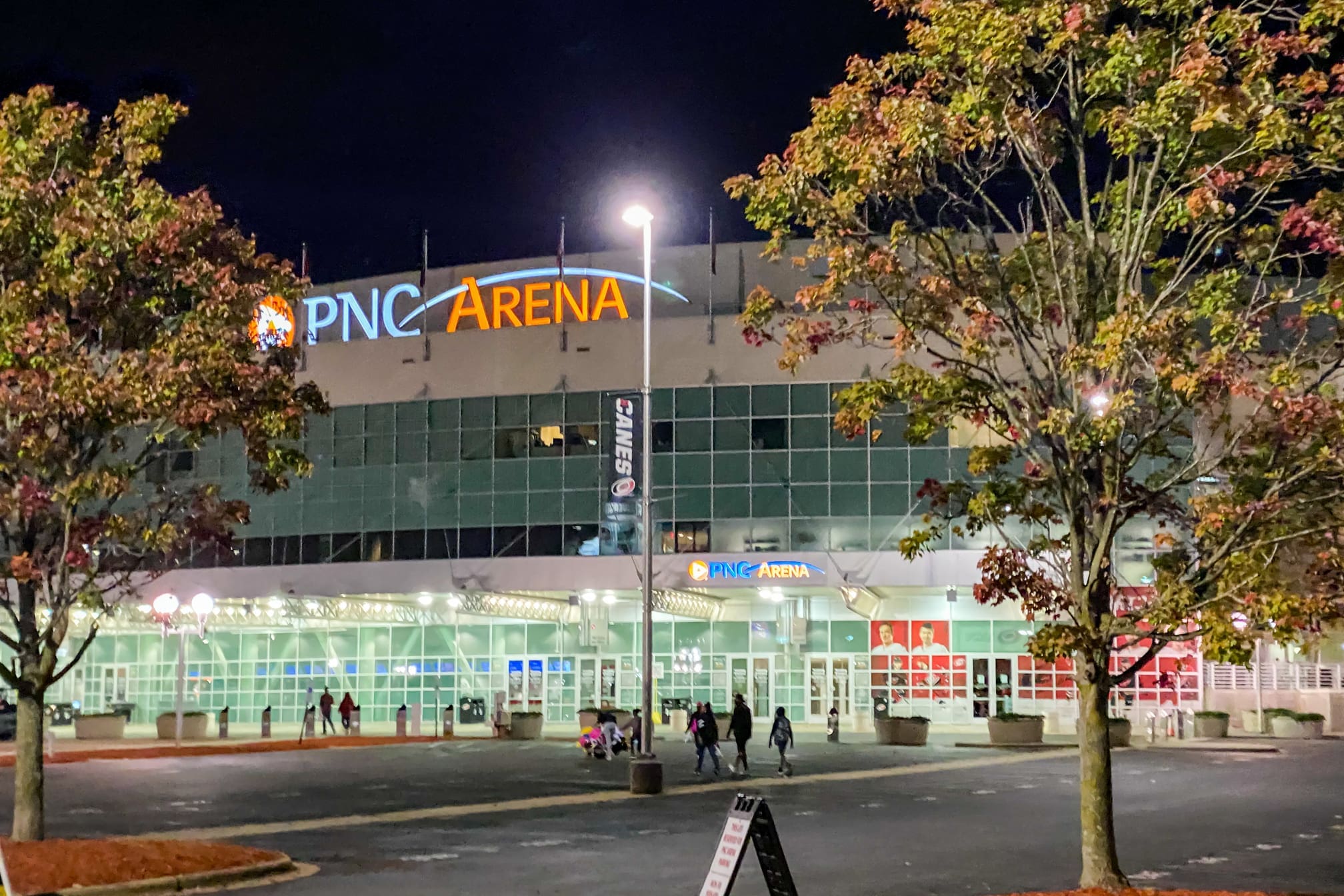 Parking Lots around the Stadium & PNC Arena - Picture of Carter