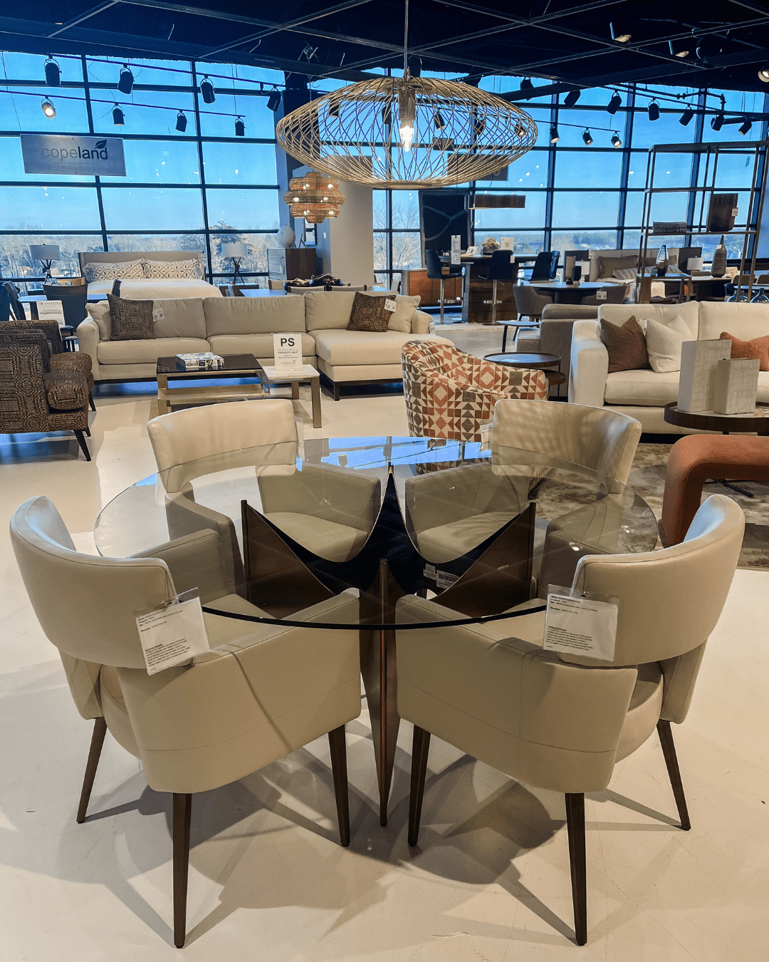 Furnitureland South dining room guide