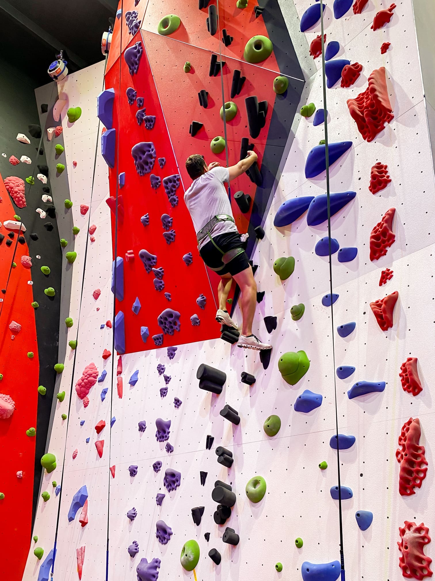 rock climbing at oc aerial
