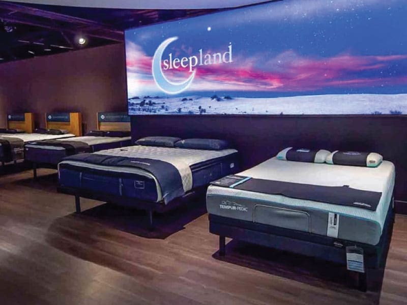 Furnitureland South's Sleepland