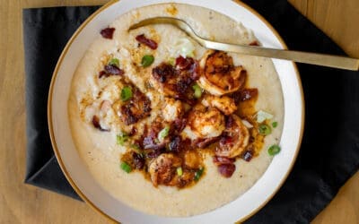 Mama’s Cheesy Bacon Shrimp and Grits Recipe
