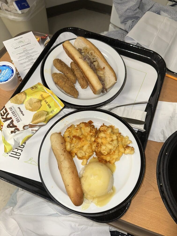 Duke University hospital food