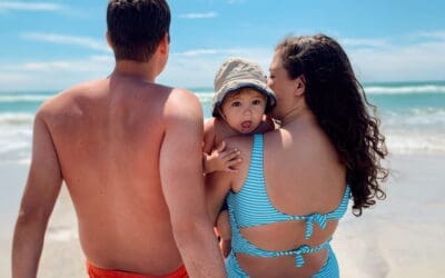 My Tips For Surviving the Beach With a Baby Or Toddler